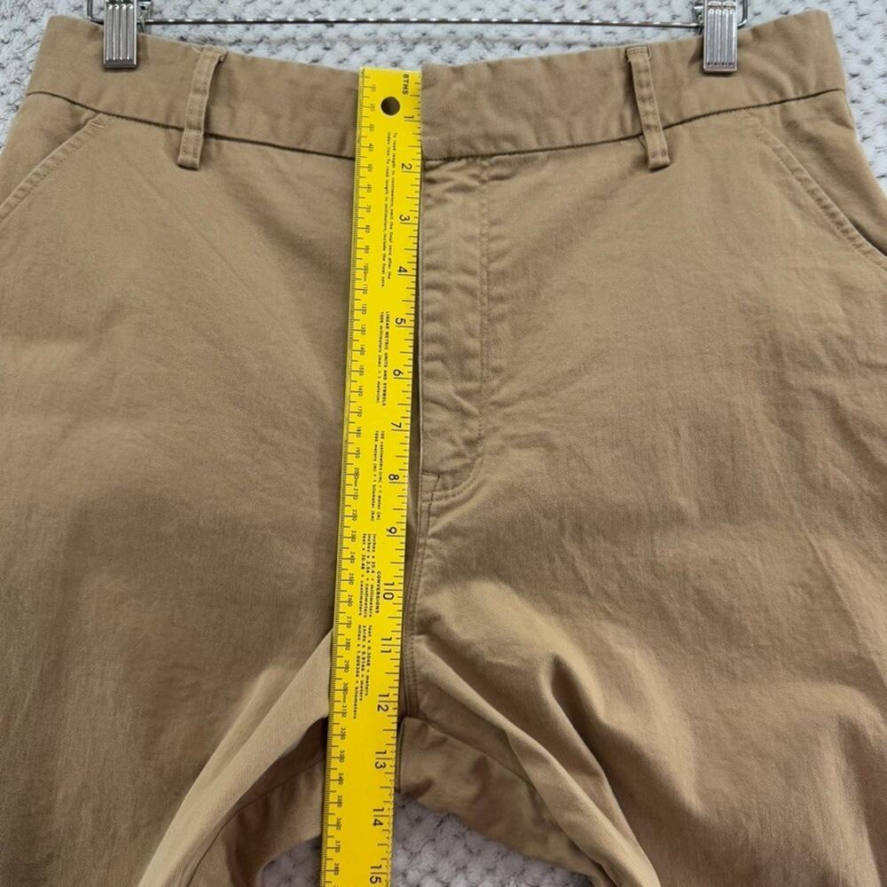 Good American Skate Pants Womens 12/31 Good Khaki Wide Straight Leg High Rise - Picture 11 of 15